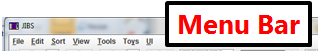 Menu Bar